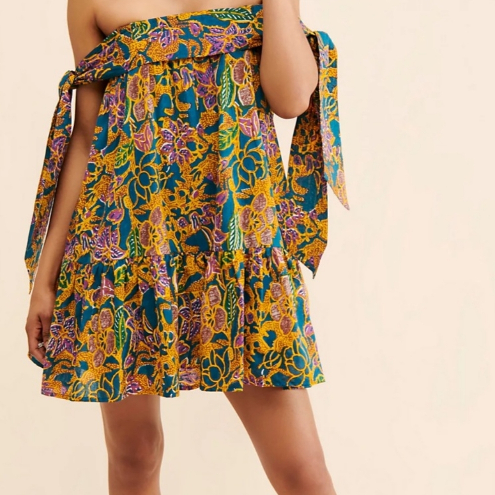 Floral Off-Shoulder Dress